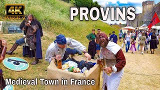 Provins France 4K  La Plus Grande Féte Médiévale de France  June 11 2023 [upl. by Ulphiah305]