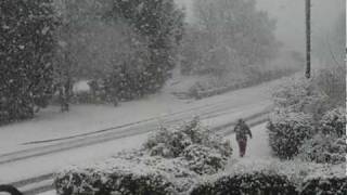 big freeze evesham timelapse snowfall [upl. by Ennovahc897]