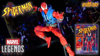 SCARLET SPIDER Marvel Legends SPIDERMAN RETRO  RESEÑA Hombre Araña  SpiderVerse [upl. by Eelan795]