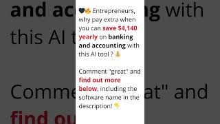 🖤💸 Paying too much for accounting and bank fees This AI software could save you over 4140 a year [upl. by Ehcnalb]