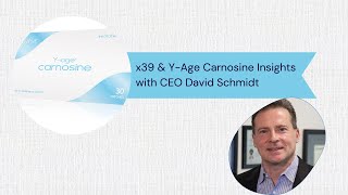 LifeWave X39 and YAge Carnosine Insights with CEO David Schmidt [upl. by Hourigan]