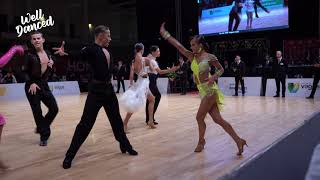 Holzmann amp Liermontova GER  2023 WDSF World Championship Latin Junior II  Semi Final  Jive [upl. by Moreland]