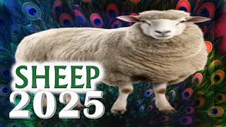 Sheep Horoscope 2025  Born 2015 2003 1991 1979 1967 1955 1943 1931 [upl. by Nosnirb622]