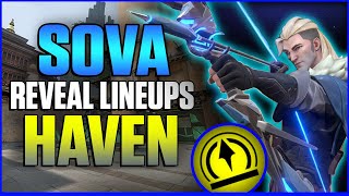 TOP 10 SOVA RECON BOLT LINEUPS FOR HAVEN  VALORANT 2023 [upl. by Palumbo]