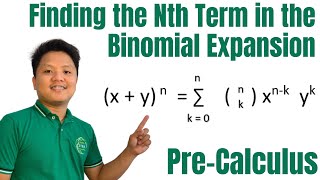 Finding the Nth Term in the Binomial Expansion  Binomial Theorem  PreCalculus [upl. by Aneeuqal]