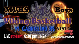 MVHS Boys Basketball vs Gabrielino HS [upl. by Auqcinahs]