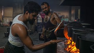 Massive Wedding Mutton Biryani Making [upl. by Root]