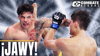 ¡JAWY en LA JAULA  Jawy Mendéz vs Johan Rodriguez I Combate Global 72 [upl. by Myrvyn760]