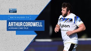 Arthur Cordwell A Bath Rugby dream come true [upl. by Cardinal]