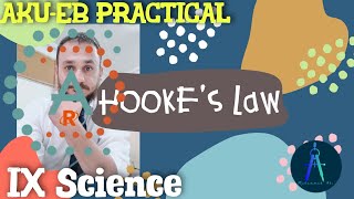 Hookes Law  Practical  AKUEB [upl. by Yentihw]