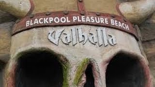 Valhalla blackpool pleasure beach ride on [upl. by Botti168]