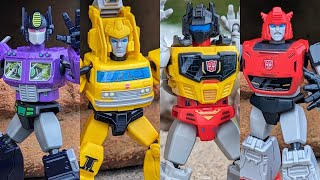 New transformers bloks toys wave 2 action figures model kits quick look [upl. by Cailly]