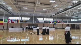 8th World Naginata Championship  Court B [upl. by Asilegna380]