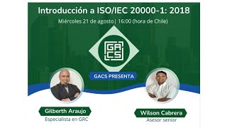 Introducción a la ISOIEC 2000012018 AMD12024 Sistemas de Getión de Servicios [upl. by Gerstein]