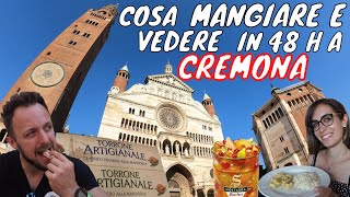 COSA VEDERE E MANGIARE A CREMONA IN 48H  GUIDA COMPLETA DI CREMONA [upl. by Htidra]