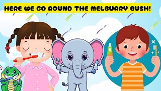 BRUSH YOUR TEETHKIDS SONGS NURSERY RHYMES amp BABY SONGS nurseryrhymespopularbabysongs brush [upl. by Amil863]