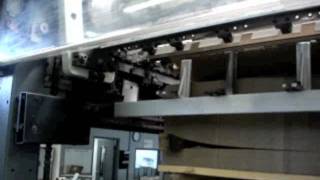 BOBST SP142E AUTOPLATEN DIECUTTER [upl. by Khalil]