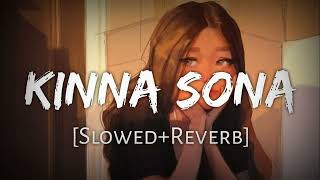 Kinna Sona  slowed amp Reverb  lofimusic lofi sad lofisong india [upl. by Rubma]