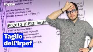 Irpef 2024 cosè e di quanto aumenteranno gli stipendi [upl. by Thurlow552]