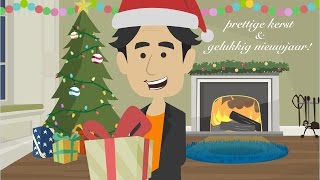 Merry Christmas and happy new year in Dutch  prettige kerst en gelukkig nieuwjaar [upl. by Los645]