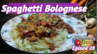 Spagethi Bolognese l E28 l spagethibolognese nonhalalrecipe recipeviral [upl. by Kroo]