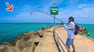 Worlds BEST Fishing Pier Was Loaded NEW PB [upl. by Merci]