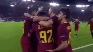 Diego perotti puts his hand on el shaarawy bum in celebration [upl. by Dnomra]