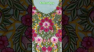 Hada Zadid 3d embroidery designs khawar modal 👀shortsvideo [upl. by Amilah]