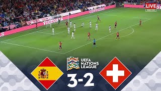 SPAIN vs SWITZERLAND  UEFA Nations League 2425 Full Match [upl. by Ragas718]