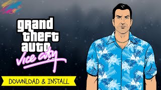 GTA VICE CITY  How to Download and install GTA Vice City in PC  Laptop [upl. by Tehcac]