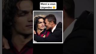 Le temps passe mes amis les larmes cette vidéo 😕 football legend maldini ronaldinho cruyff [upl. by Jasen]