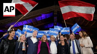 Farright Freedom Party wins Austrias national election [upl. by Keriann]