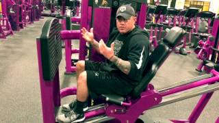 Seated Leg Press to maximise glute strength [upl. by Heppman]