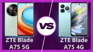 ZTE Blade A75 5G vs ZTE Blade A75 4G Detailed Comparison [upl. by Allison]