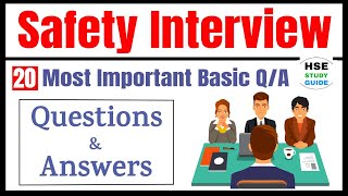 Safety Officer Interview Questions amp Answers  Safety Officer Interview Questions for Fresher [upl. by Notgnilliw232]