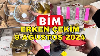 BİM BU HAFTA YIKILIYOR YEPYENİ ÜRÜNLER GELDİ  ERKEN ÇEKİM  BİM 9 AĞUSTOS 2024  BİM BU CUMA KAÇMAZ [upl. by Laktasic]