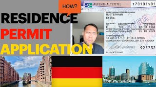 HOW TO APPLY FOR A GERMAN RESIDENCE PERMIT aka AUFENTHALTSTITEL Tips and Advices [upl. by Sigrid]