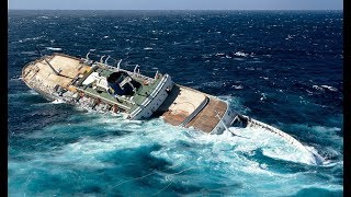 Top 5 Sinking Ship Scary Footage [upl. by Nahor]