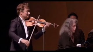 Renaud Capuçon  Kreisler Liebesleid for Violin and Piano  Martha Argerich [upl. by Aihsenot688]