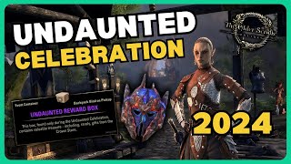 ESO Undaunted Celebration 2024 Event Guide  Elder Scrolls Online Undaunted Event PVE Dungeon Event [upl. by Etna]