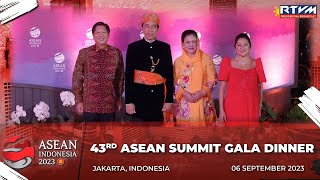 43rd ASEAN Summit Gala Dinner 09062023 [upl. by Purdy580]