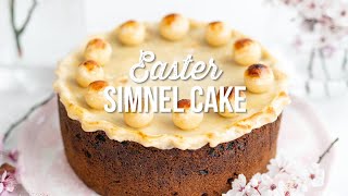 Easy Easter Simnel Cake  Supergolden Bakes [upl. by Simson]