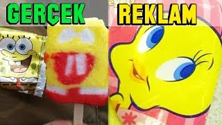 REKLAMDA VS GERÇEKTE [upl. by Nahgrom269]