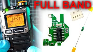 FULL BAND HF Mod  Quansheng UVK5 Si4732 chip TUTORIAL [upl. by Arobed988]