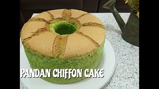 PANDAN CHIFFON CAKE [upl. by Pax]