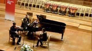 Martinu  Sonata for flute violin and piano 4th movement [upl. by Maidie781]