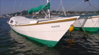 Wharram Tiki 26 Madgic Catamaran Sailing [upl. by Peednas174]