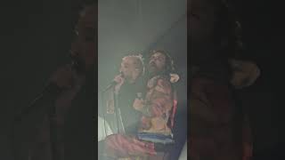 Joe Talbot and Mark Bowen from Idles sing all I want for Christmas Hydro Glasgow [upl. by Nannoc320]