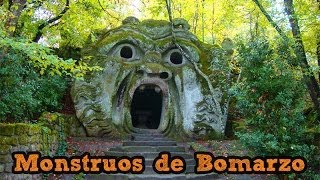 Parque de los Monstruos de Bomarzo Italia [upl. by Acilegna]