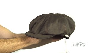 Brent Weathered Newsboy Cap SKU Y1302 [upl. by Esirtal703]